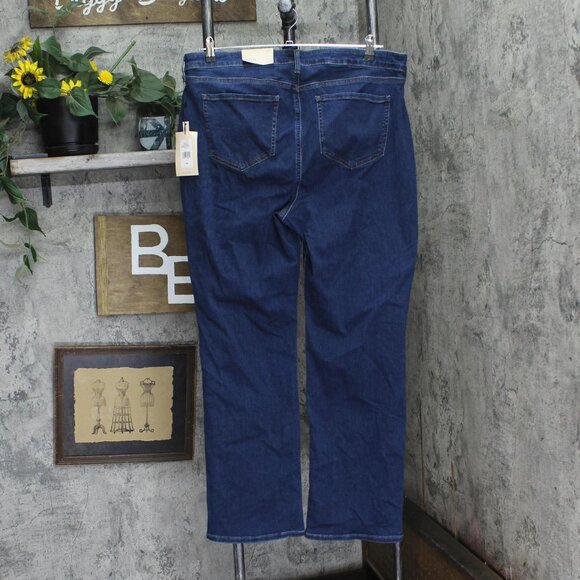 NWT NYDJ Womens Plus Barbara High Rise Bootcut Jeans WPRIBB8516 Quinn Blue 18W - Picture 4 of 8